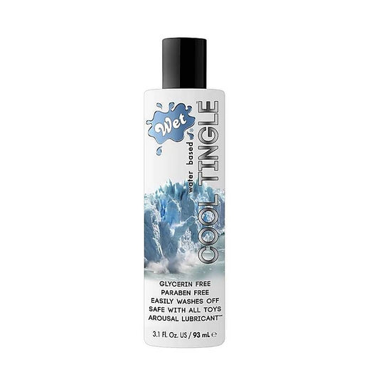 Cool Tingle Water Based Adult Lubricant by Wet - Water Based Lubes