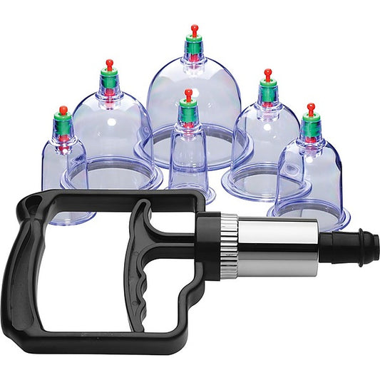 Master Series Sukshen Cupping Set by XR Brands - Breast and Nipple Toys