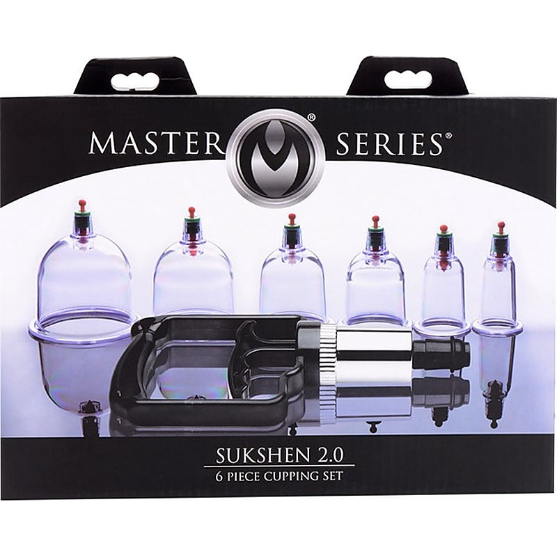 Master Series Sukshen Cupping Set by XR Brands - Breast and Nipple Toys