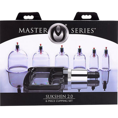 Master Series Sukshen Cupping Set by XR Brands - Breast and Nipple Toys