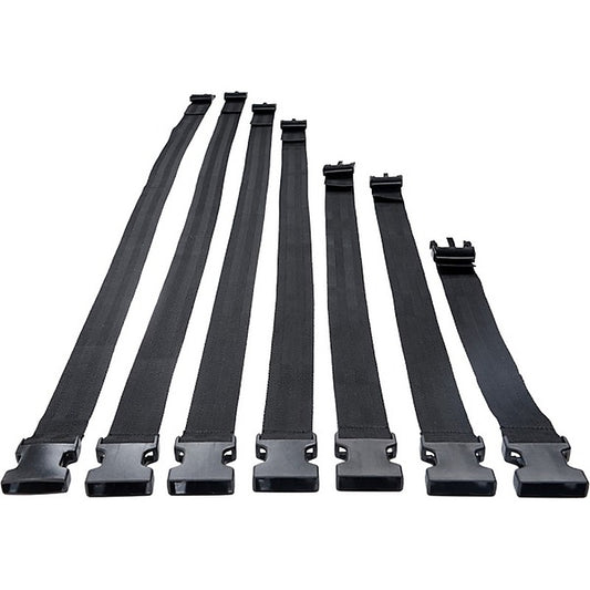 Master Series Subdued Full Body Bondage Strap Set - Cuffs And Restraints