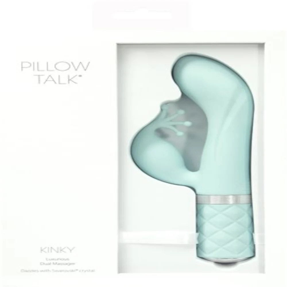 BMS Factory Pillow Talk Kinky Clitoral and G Spot Vibrator Dual Stimulation - - Clit Ticklers and Pulsators