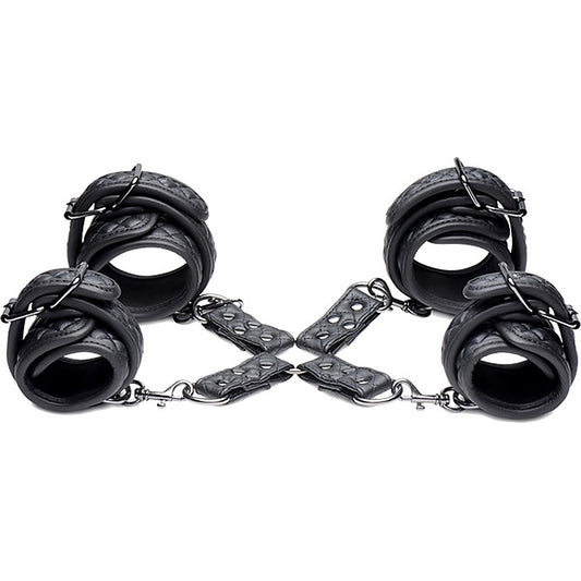 Master Series Concede Wrist and Ankle Restraint Set - Cuffs And Restraints