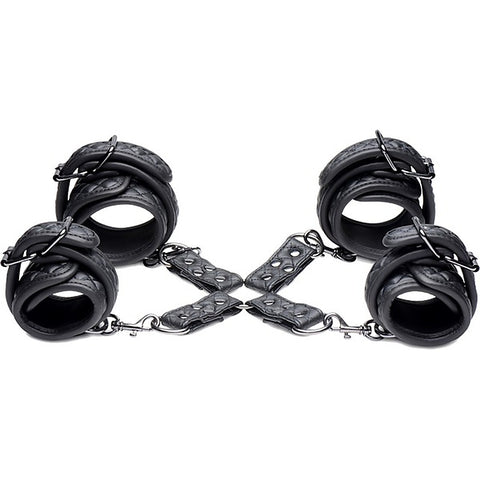 Master Series Concede Wrist and Ankle Restraint Set - Cuffs And Restraints