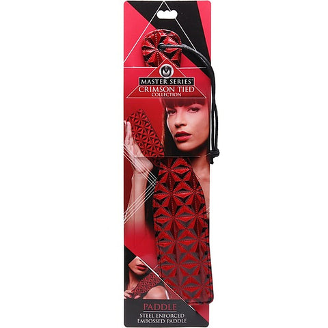 Master Series Crimson Tied Steel Enforced Bondage Spanking - Paddles And Slappers