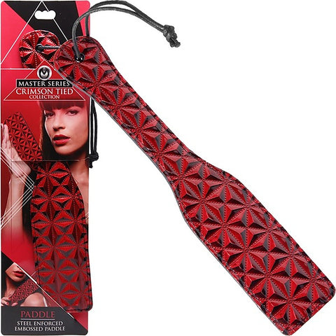 Master Series Crimson Tied Steel Enforced Bondage Spanking - Paddles And Slappers