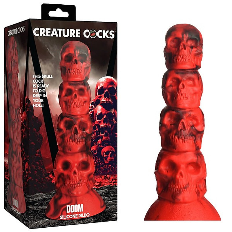 Creature Cocks Doom Fantasy Realistic Silicone Dildo - Realistic Dildos