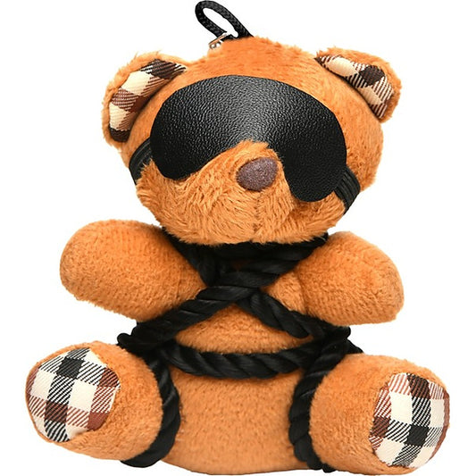 Master Series Rope Teddy Bear Key Chain by XR Brands - Party Gifts and Novelties