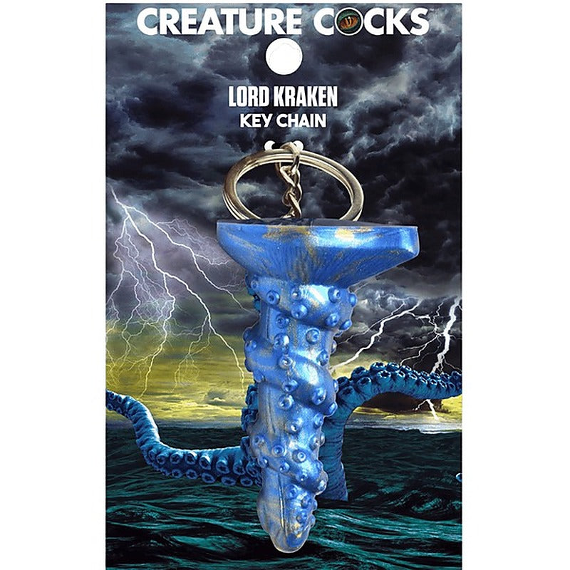 Lord Kraken Fantasy Dong Key Chain by XR Brands - Party Gifts and Novelties