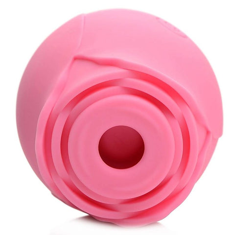 XR Brands The Rose Lovers Clitoral Vibrator Gift Box with Multiple Rings - Clit Ticklers and Pulsators