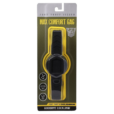 Fort Troff Max Comfort BDSM Play Mouth Gag by Doc Johnson - Bondage Gags and Bits