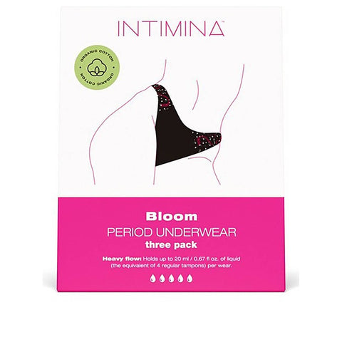 Bloom Menstrual Womens Panties 3 Pack by Intimina - G-Strings, Panties and Shorts