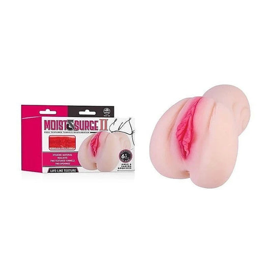 Moist and Surge II Dual Layer Vagina Stroker - Realistic Butts And Vaginas