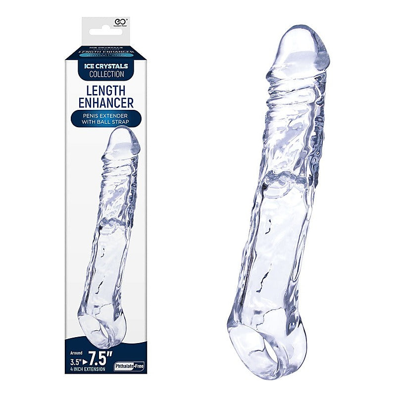 Ice Crystals Length Enhancer by NANMA Corporation - Penis Sleeves and Extenders