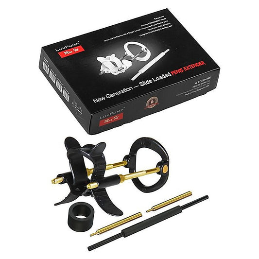 LuvPump Max Fit Hybrid Penis Extender Kit by Shots Toys - Penis Sleeves and Extenders