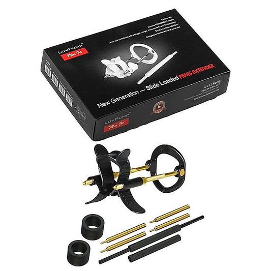 LuvPump Max Fit Luxury Penis Extender Kit by Shots Toys - Penis Sleeves and Extenders