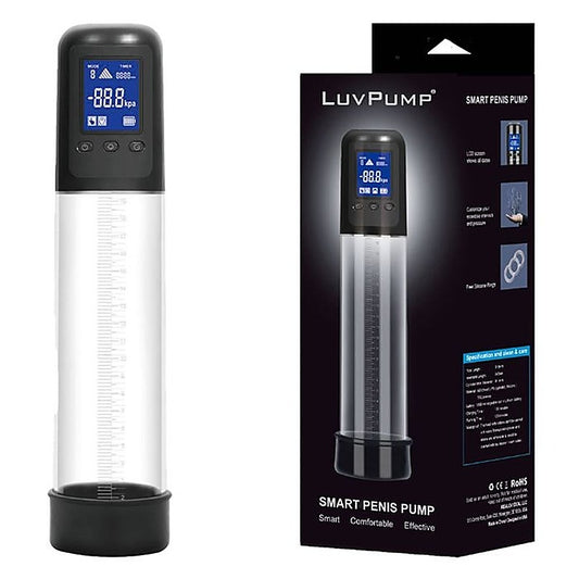 LuvPump USB Rechargeable Smart Automatic Penis Pump - Penis Pumps And Stretchers