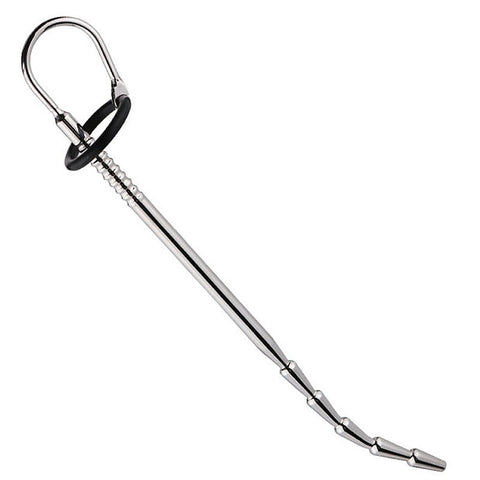 Men's Long Penis Plug with Glans Ring by BDStyle - Penis Plugs