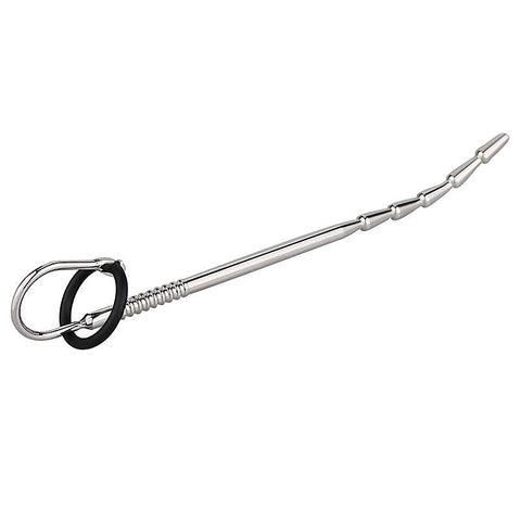 Men's Long Penis Plug with Glans Ring by BDStyle - Penis Plugs