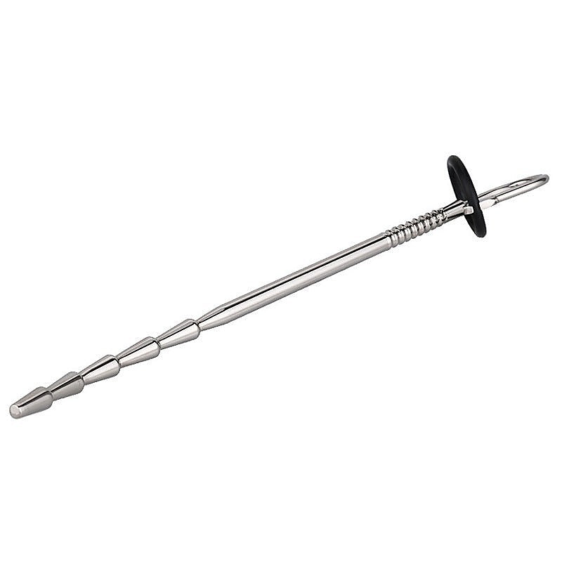 Men's Long Penis Plug with Glans Ring by BDStyle - Penis Plugs