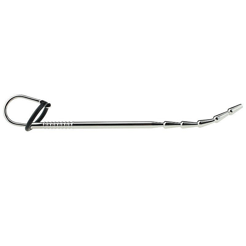 Men's Long Penis Plug with Glans Ring by BDStyle - Penis Plugs