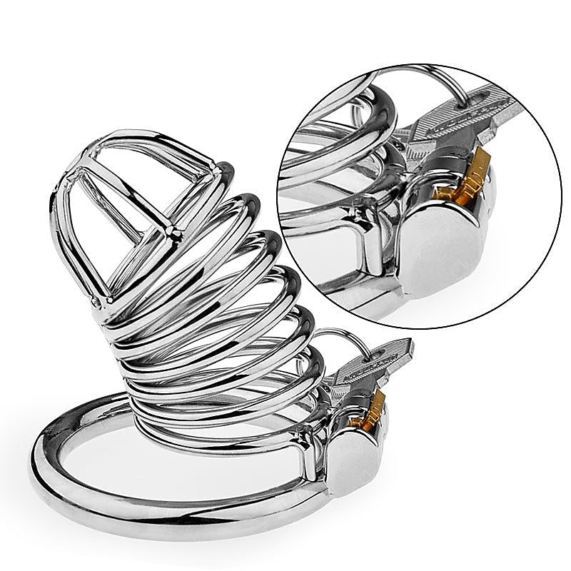 Male Chastity Bird Cock Cage With Hide Lock by BDStyle - Male Chastity