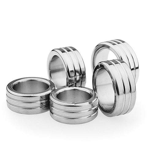 Heavy Duty Stainless Steel Cock Ring by BDStyle - Steel Cock Rings