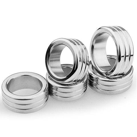 Heavy Duty Stainless Steel Cock Ring by BDStyle - Steel Cock Rings