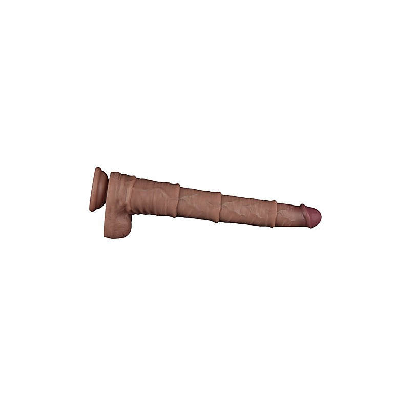 Dual Layered Bendable Realistic Silicone Cock XXL by Lovetoy - Realistic Dildos