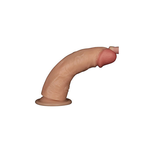 USB Power Basics Vibrating Realistic Cock by Lovetoy - Realistic Dildos