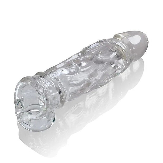 Butch Mens Cocksheath Clear by Oxballs - Pumps, Extenders and Sleeves