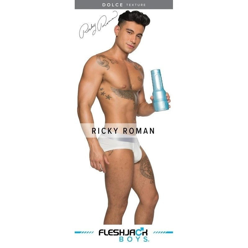 Fleshlight Fleshjack Boys Ricky Roman Dolce Male Masturbator Anal Texture - - Fleshlight Male Masturbators