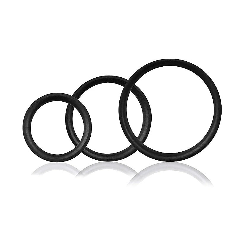 RingO Pro X3 Super Stretchy Cock Rings Set by Screaming O - Stretchy Cock Rings