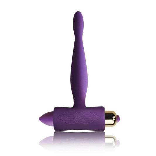Rocks Off Petite Sensations Teazer Vibrating Butt Plug Purple 7 Functions - Default Title - Butt Plugs