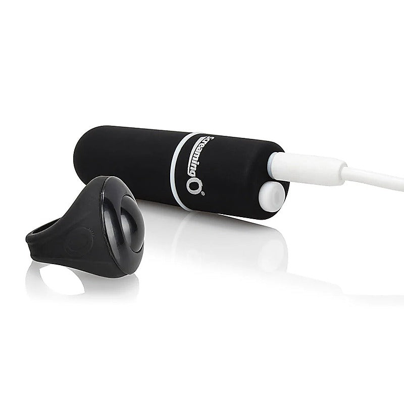 Screaming O My Secret Charged Remote Control Panty Vibrator Black Ring Remote - Remote Control Vibrators