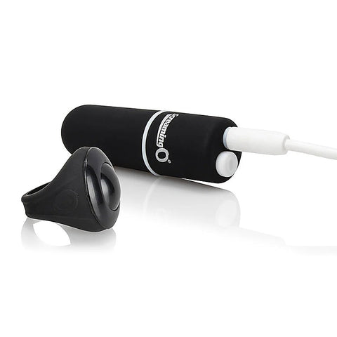 Screaming O My Secret Charged Remote Control Panty Vibrator Black Ring Remote - Remote Control Vibrators
