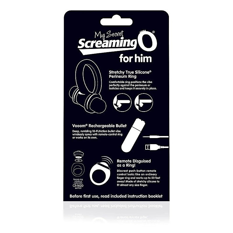 My Secret Screaming O Rechargeable Cock Ring by Screaming O - Vibrating Cock Rings