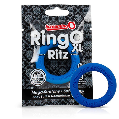 RingO Ritz XL Stretchy Male Cock Ring by Screaming O - Stretchy Cock Rings
