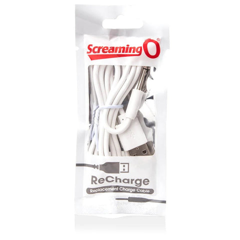 Screaming O Recharge Cable USB to DC Universal Charging for Sex Toys - Vibrator Accessories