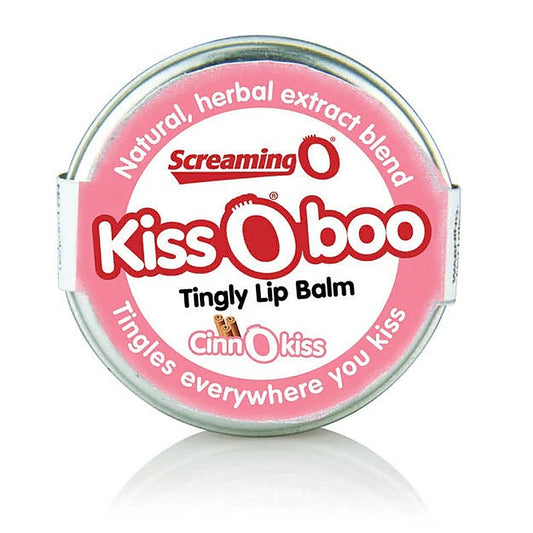 KissOBoo Tingly Adult Lip Balm by Screaming O - Bath and Intimate Fragrances