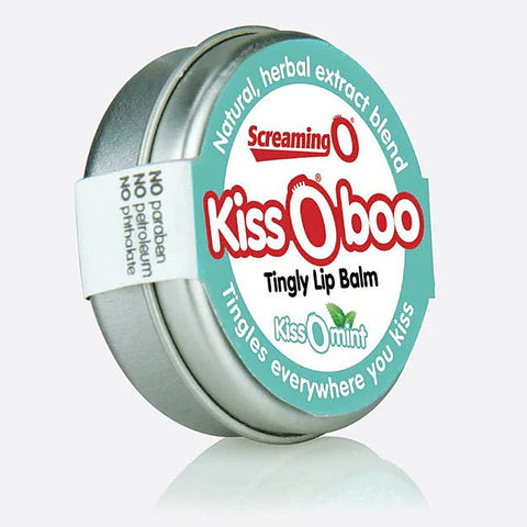KissOBoo Tingly Adult Lip Balm by Screaming O - Bath and Intimate Fragrances
