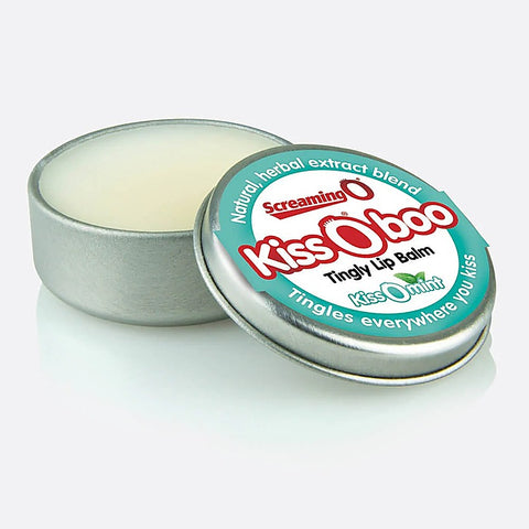 KissOBoo Tingly Adult Lip Balm by Screaming O - Bath and Intimate Fragrances