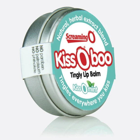 Screaming O KissOBoo Tingly Adult Lip Balm Creates Tingling Oral Sensations - Bath and Intimate Fragrances