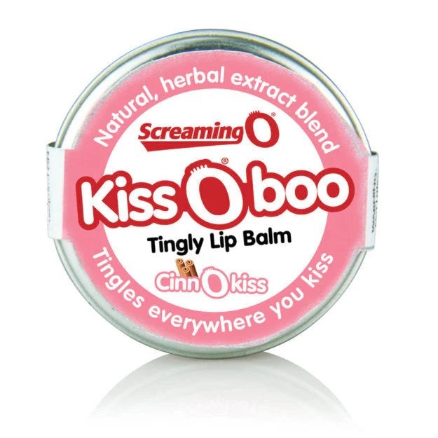 Screaming O KissOBoo Tingly Adult Lip Balm Creates Tingling Oral Sensations - - Bath and Intimate Fragrances