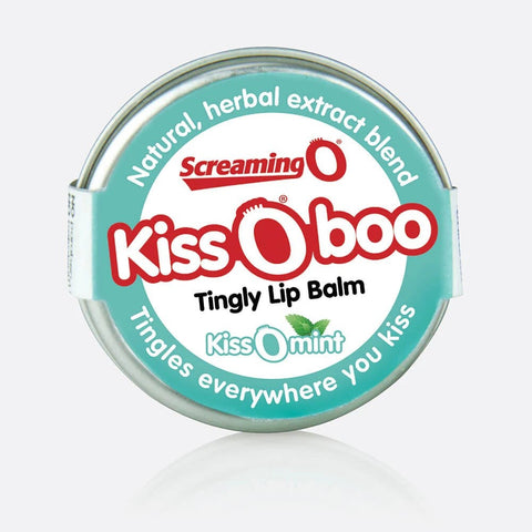 Screaming O KissOBoo Tingly Adult Lip Balm Creates Tingling Oral Sensations - Bath and Intimate Fragrances