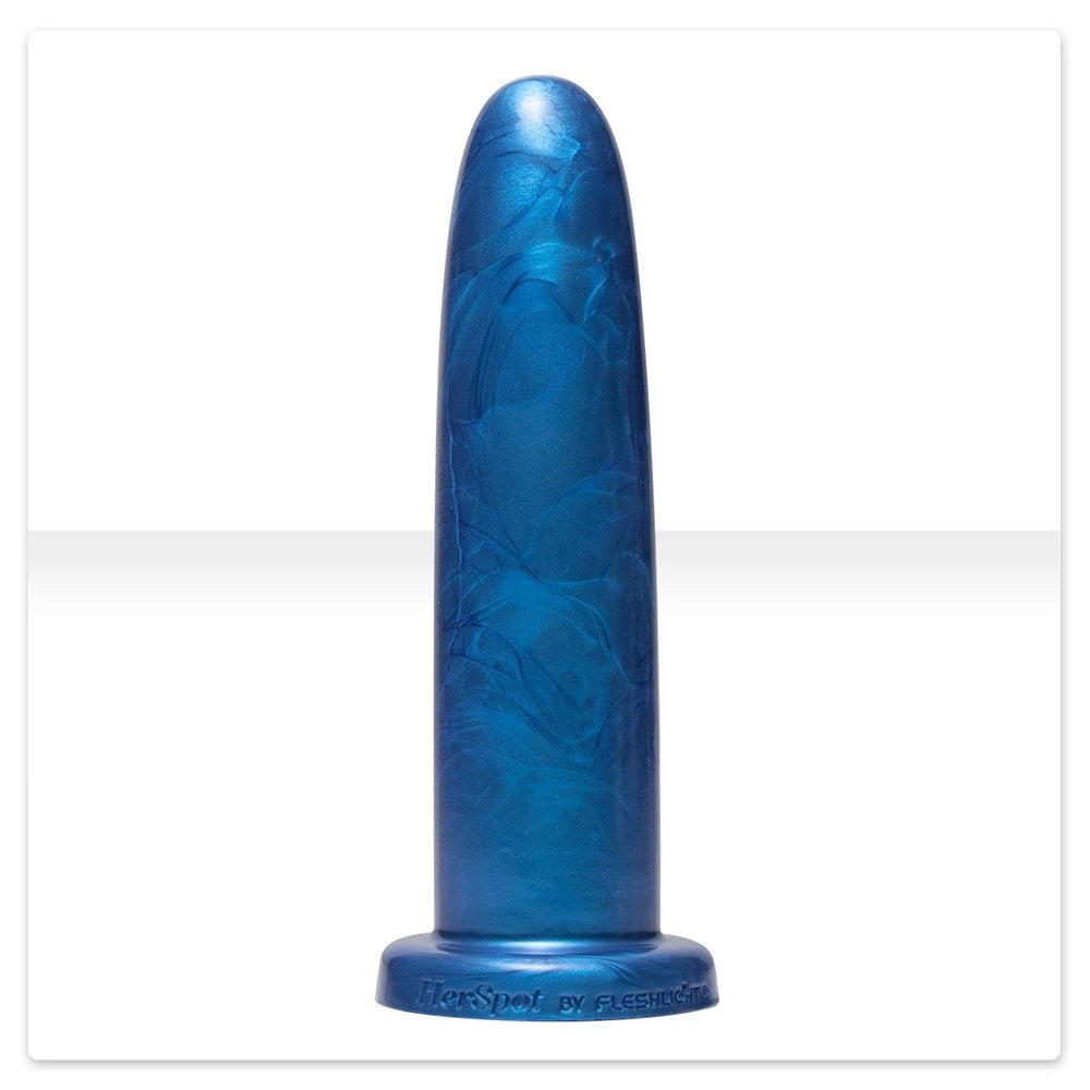 Fleshlight Cobalt Lily Ultimate Pleasure Silicone Dildo Premium Body Safe - Large - Realistic Dildos