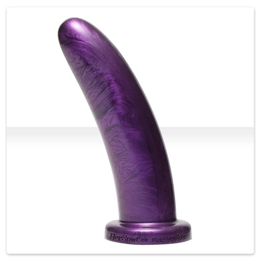 Fleshlight Plum Orchid Realistic Silicone Dildo Premium Body Safe Design - - Realistic Dildos