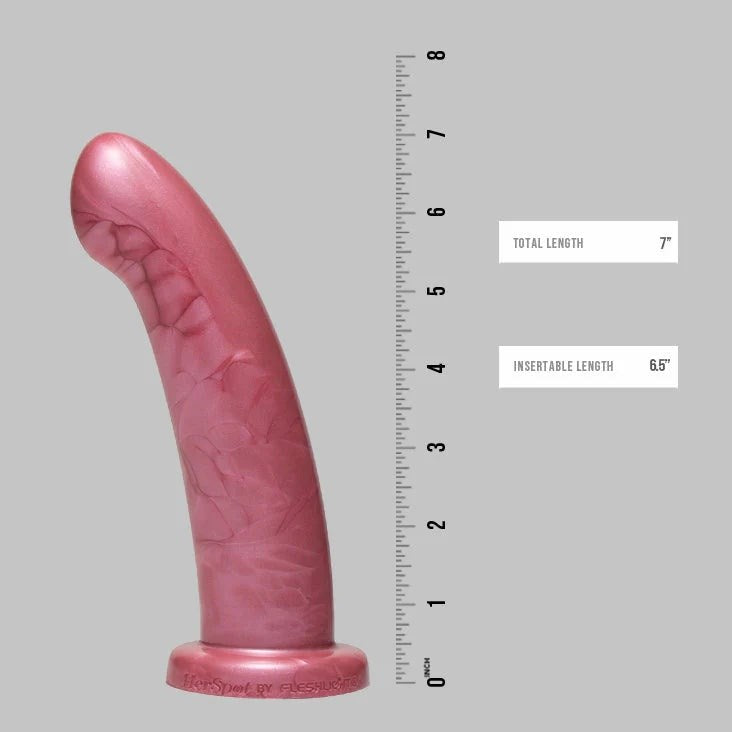 Fleshlight Golden Rose Vaginal and Anal Pleasure Dildo Dual Stimulation - Large - Realistic Dildos