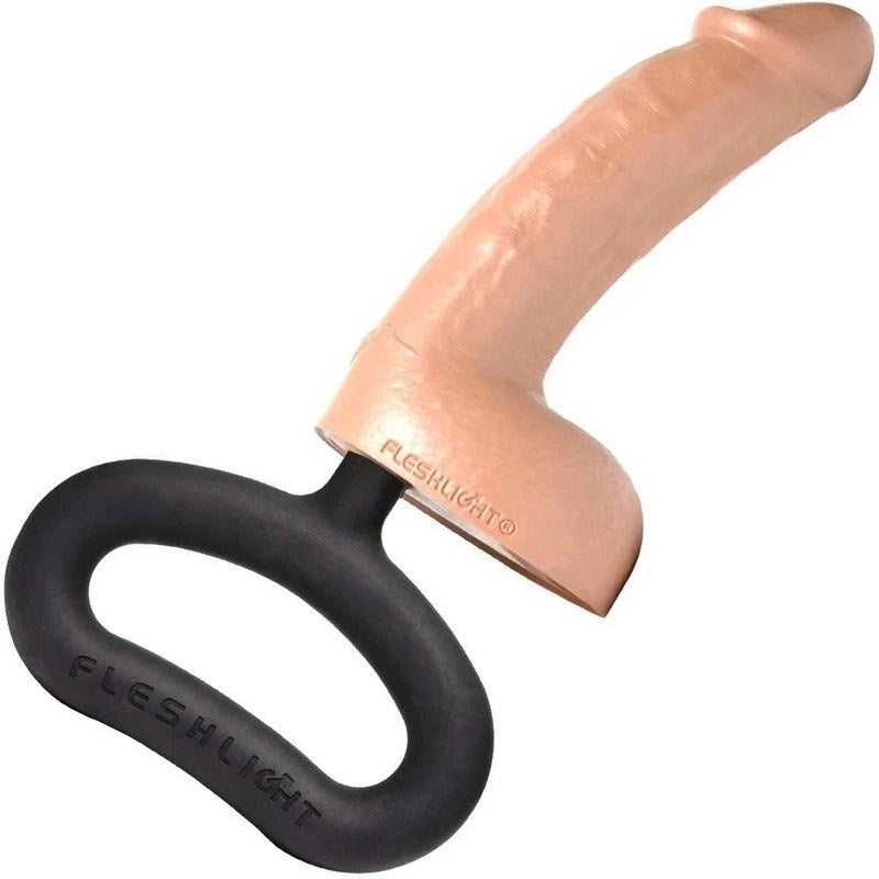 Fleshlight Dildo Handle Boss Dual Dildo Connection System for Hands Free - - Realistic Dildos