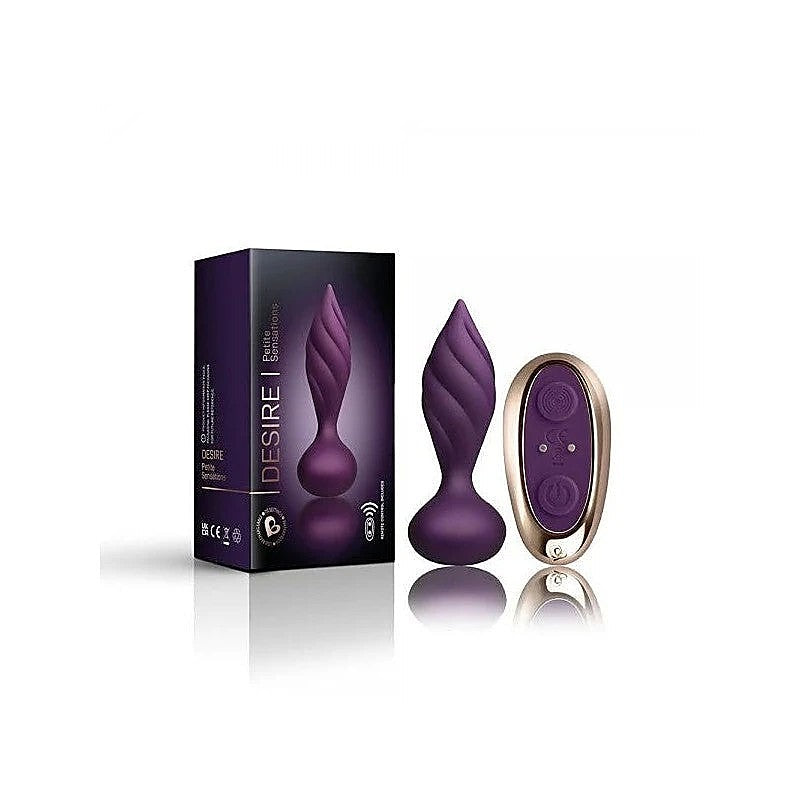 Petite Sensations Desire Remote Control Butt Plug - Butt Plugs